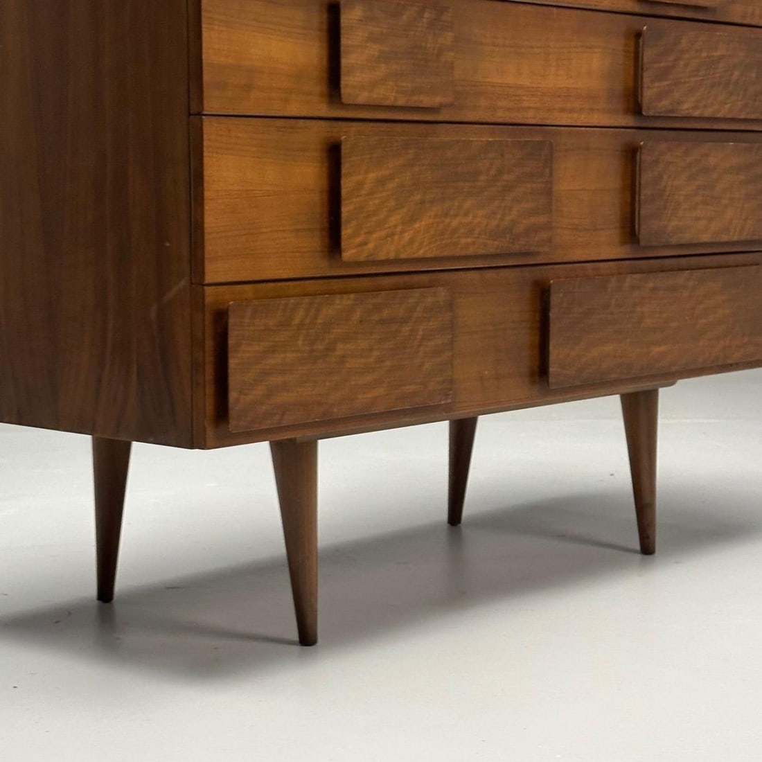 Gio Ponti, Singer & Sons, Italian Mid-Century Modern, Cabinet, Walnut, Labeled - 9