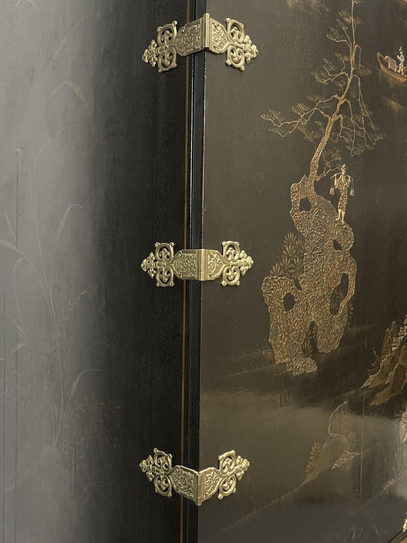 Pair of Chinese Griswold Cabinets, Armoire's, Dessin Fournir, Chinoiserie - 9