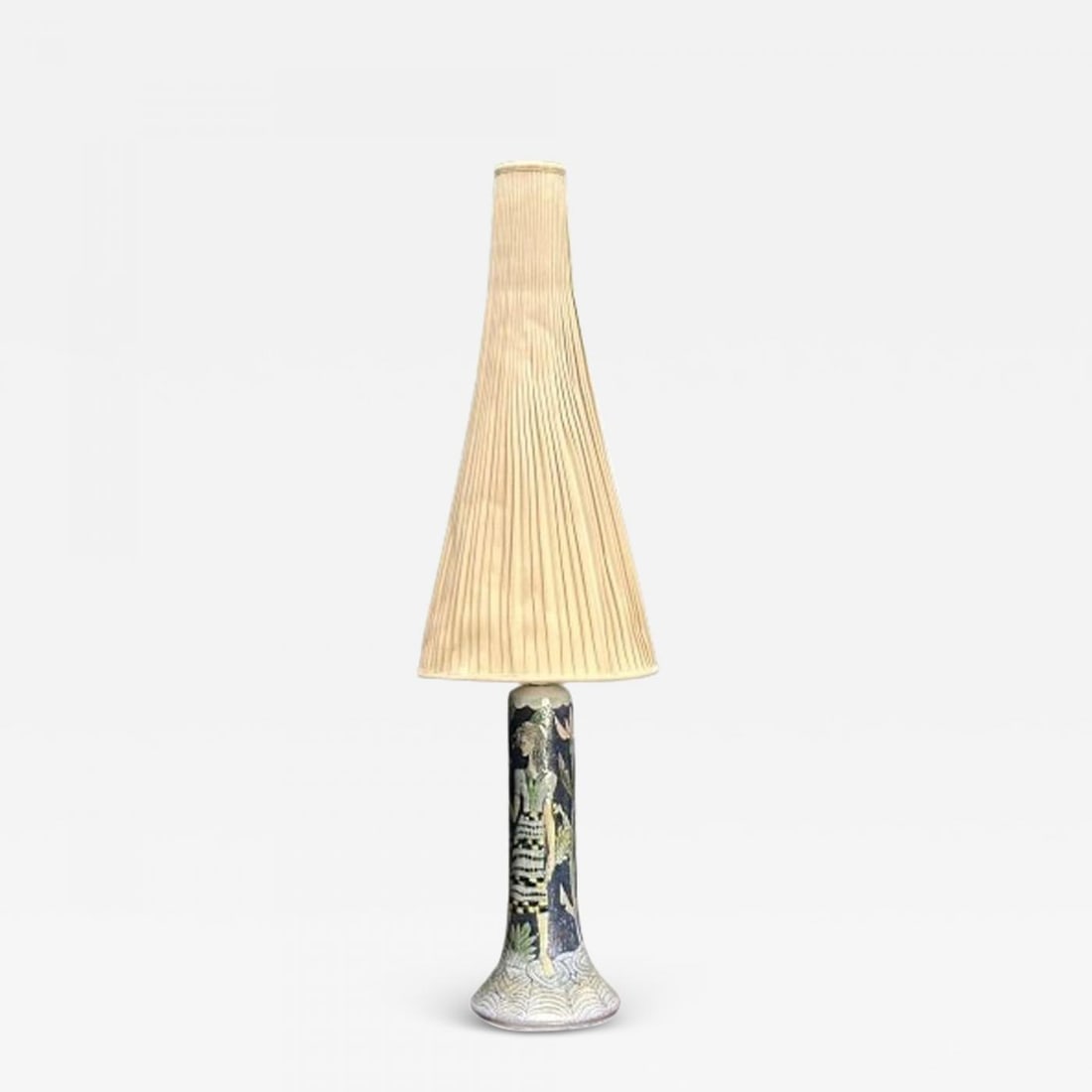 Marian Zawadzki, Tilgmans, Swedish Mid-Century Modern, Table Lamp, Ceramic, 1956 (1 of 10)