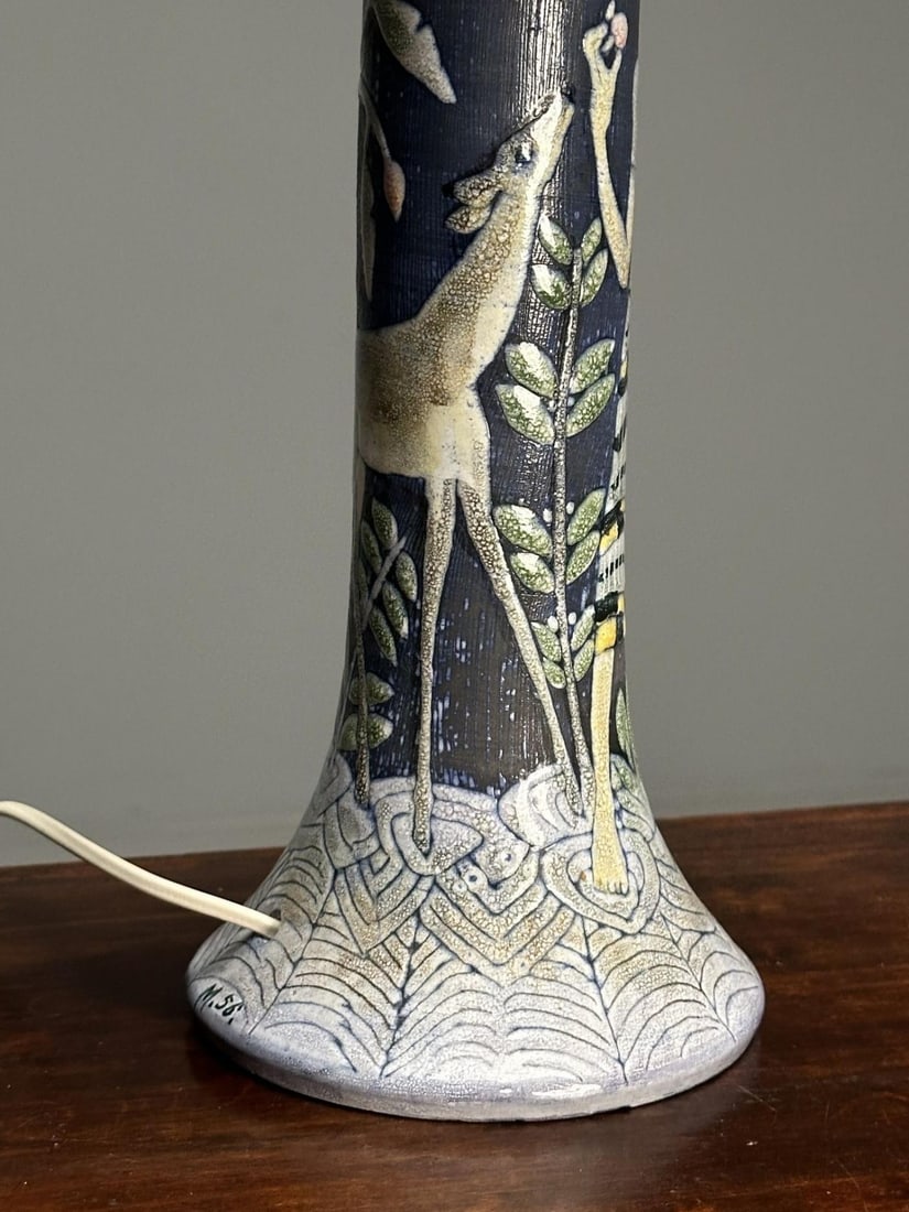 Marian Zawadzki, Tilgmans, Swedish Mid-Century Modern, Table Lamp, Ceramic, 1956 - 5