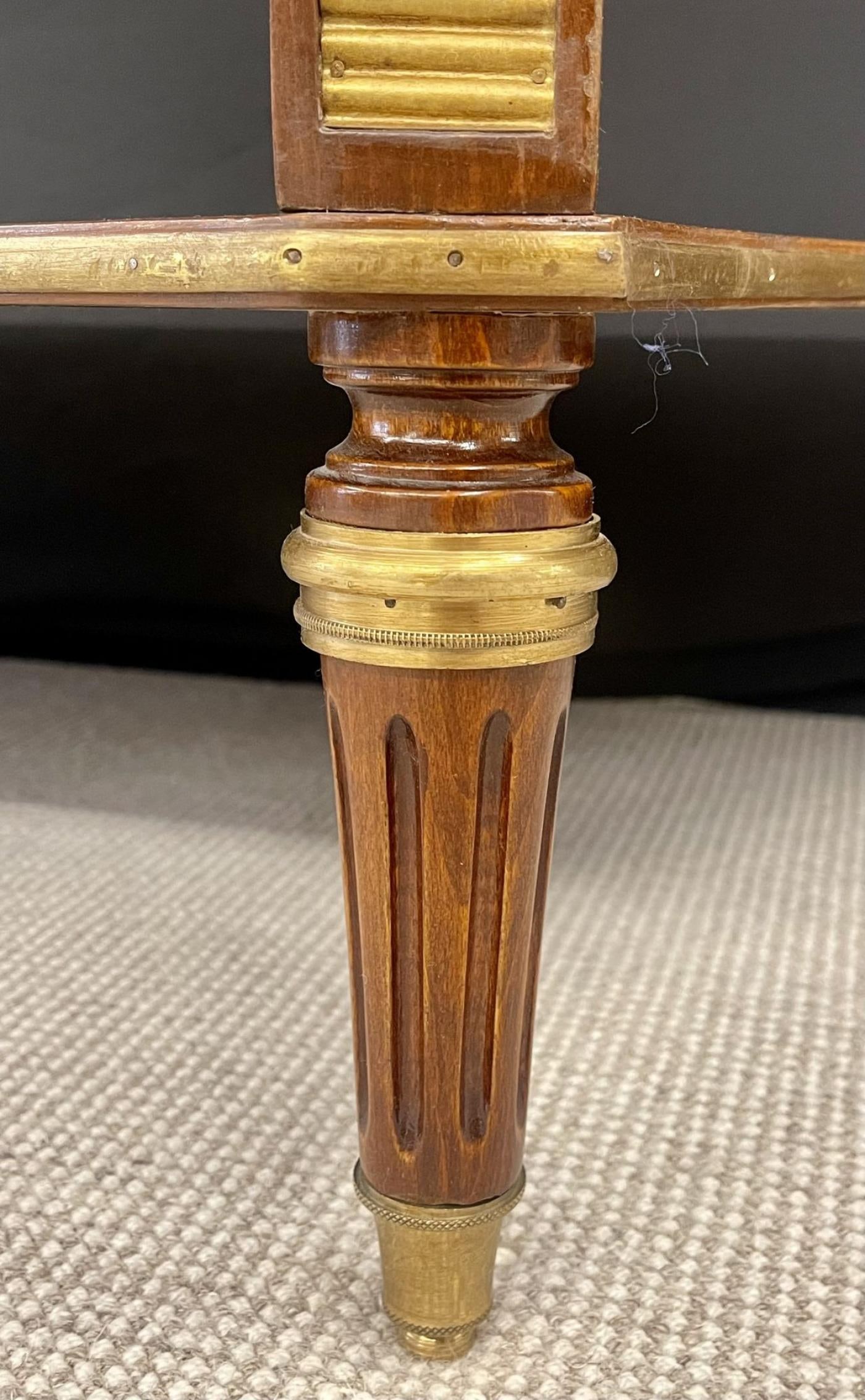 Pair of Russian Neoclassical Consoles / Sofa Table or Sideboard, Demilune - 7