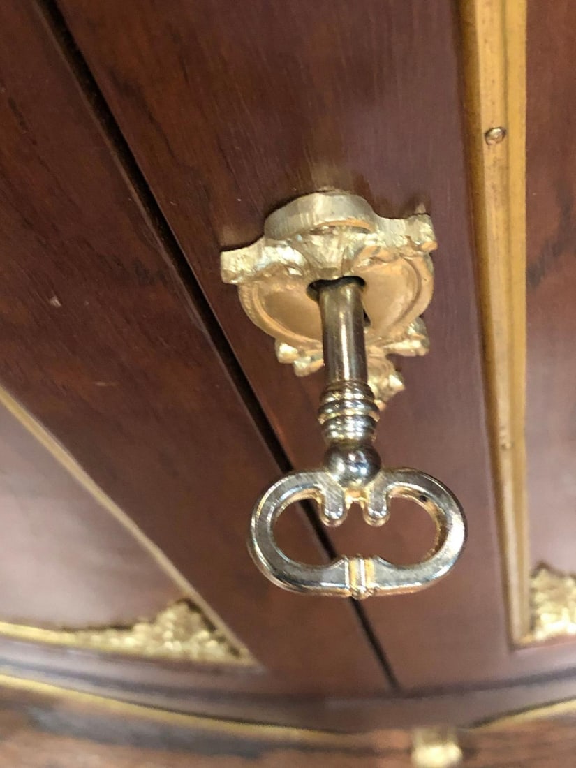 Pair of Louis XV Style Cabinets Commodes or Nightstands - 10