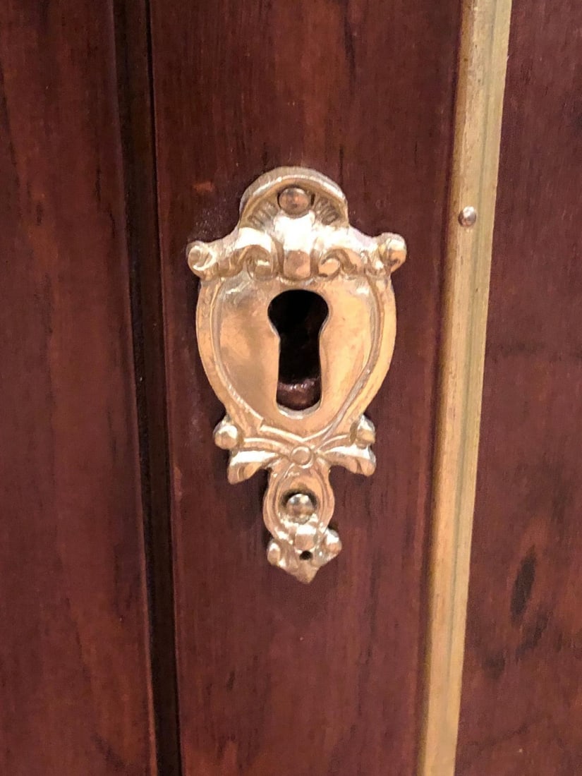 Pair of Louis XV Style Cabinets Commodes or Nightstands - 9