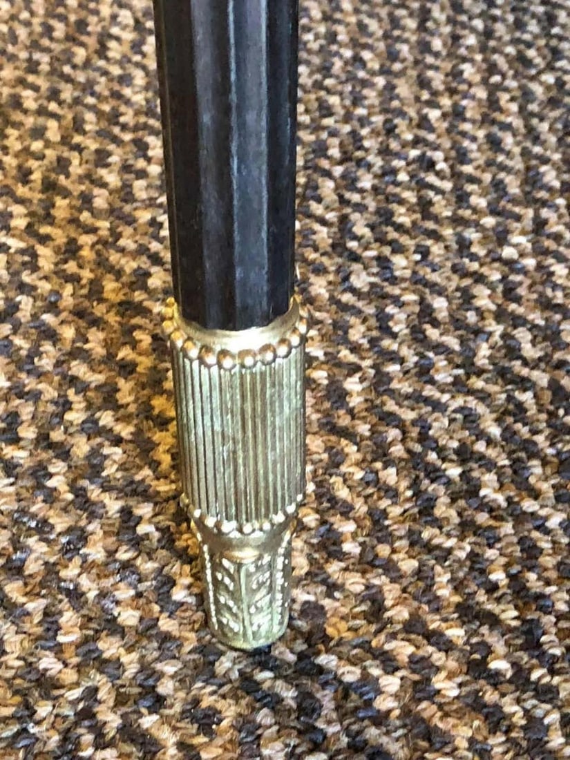 Maison Jansen Monumental Concave Steel and Bronze Console or Sideboard - 10