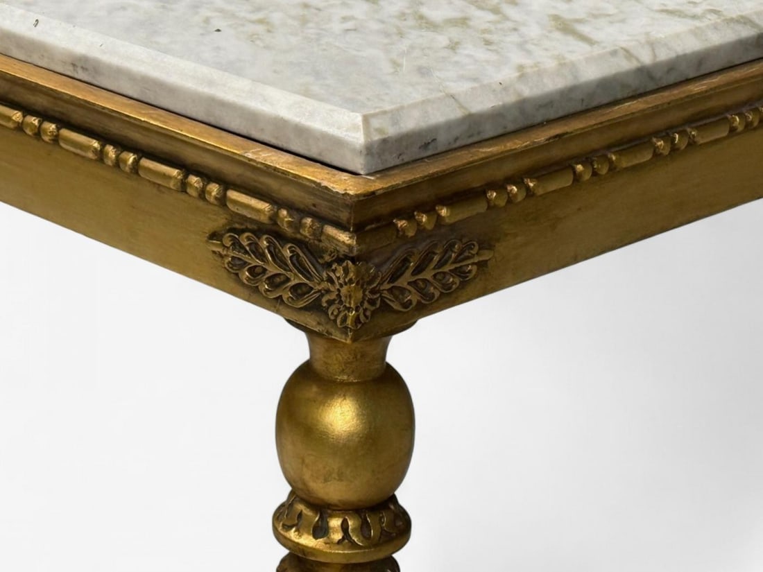 Swedish Neoclassical Style, Giltwood, Marble, Console Tables, Sweden, 20th c. - 10