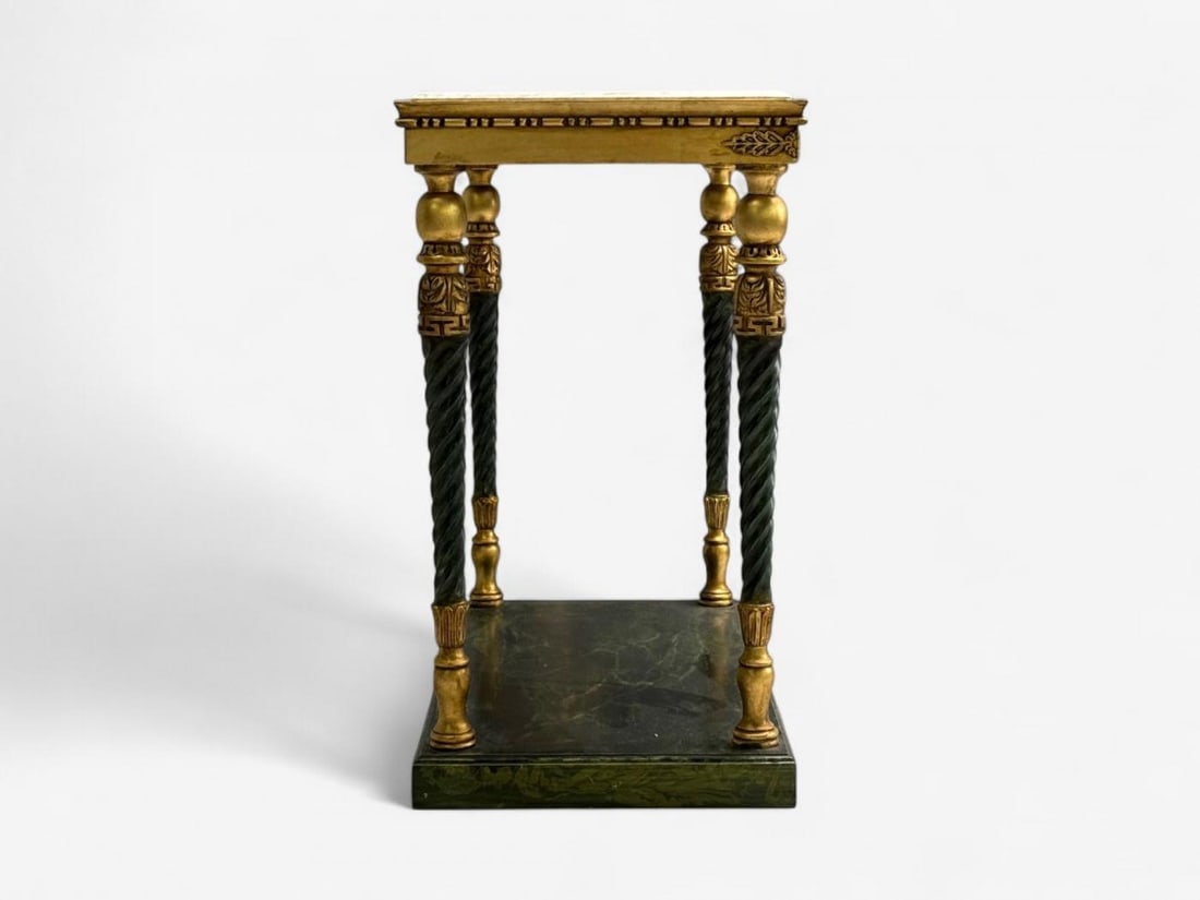 Swedish Neoclassical Style, Giltwood, Marble, Console Tables, Sweden, 20th c. - 11