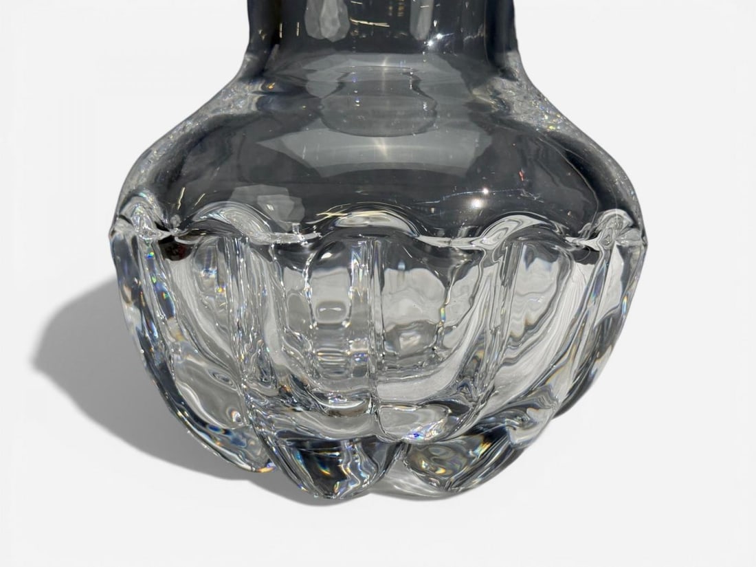 Olle Alberius, Table Lamp, Blown Glass, Chromed Metal, Sweden, 1970s - 7