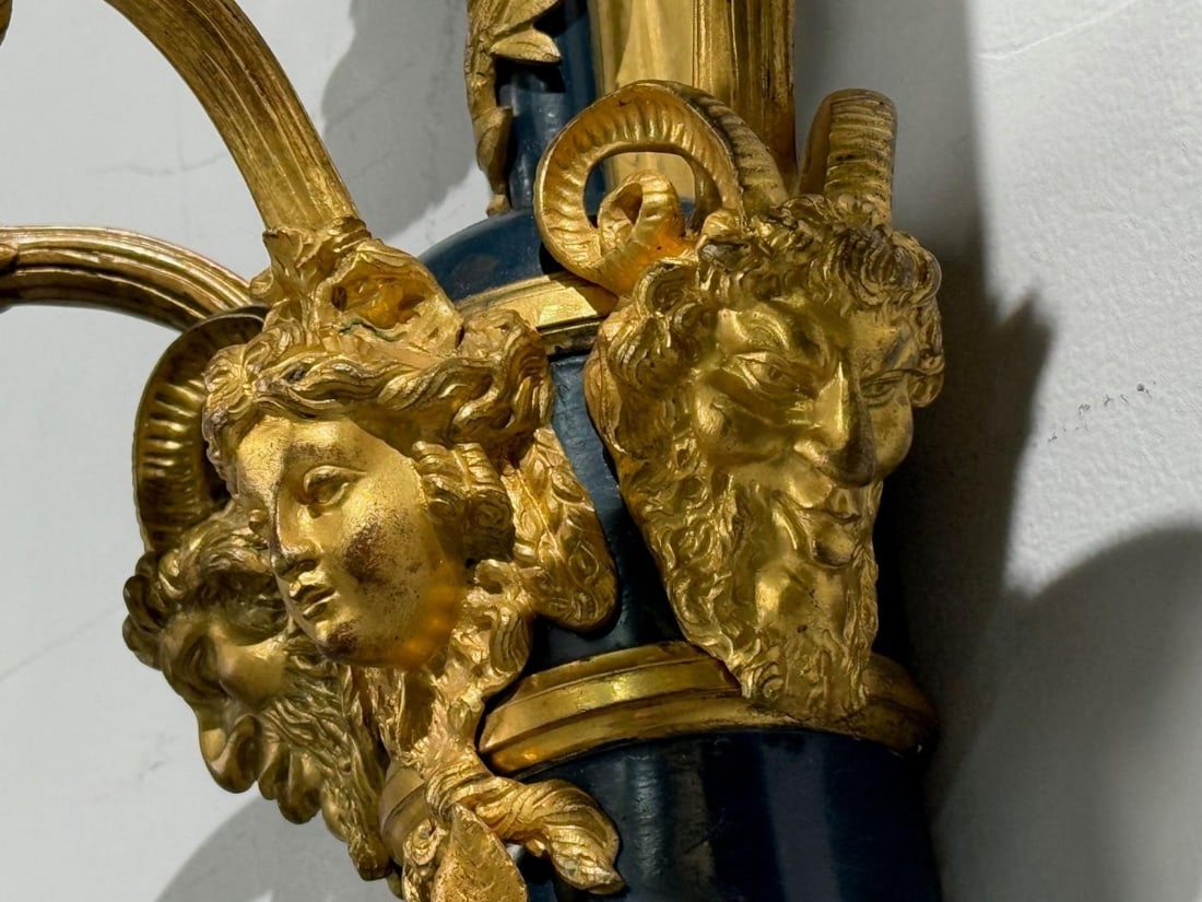 Henry Dasson Attr., Louis XVI, Wall Sconces, Bronze, France, 1860s - 9