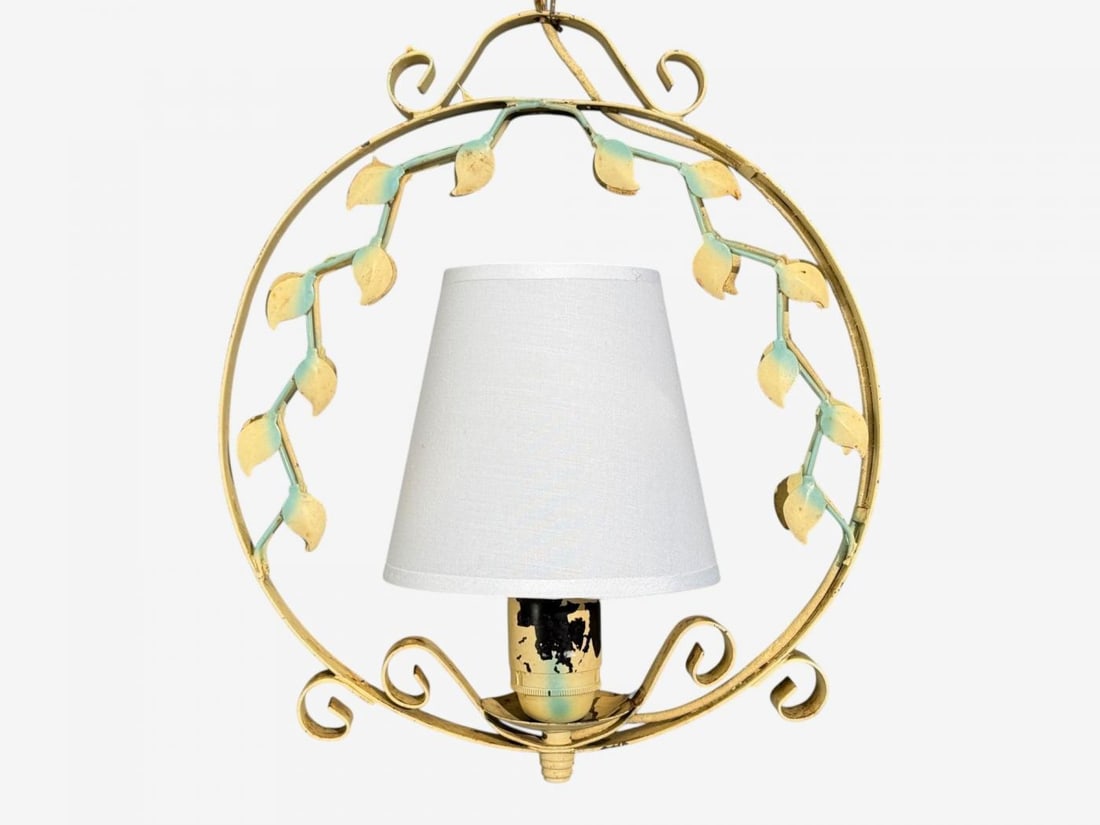 Swedish Modern, Pendant Light, Painted Metal, Sweden, 1950s - 5