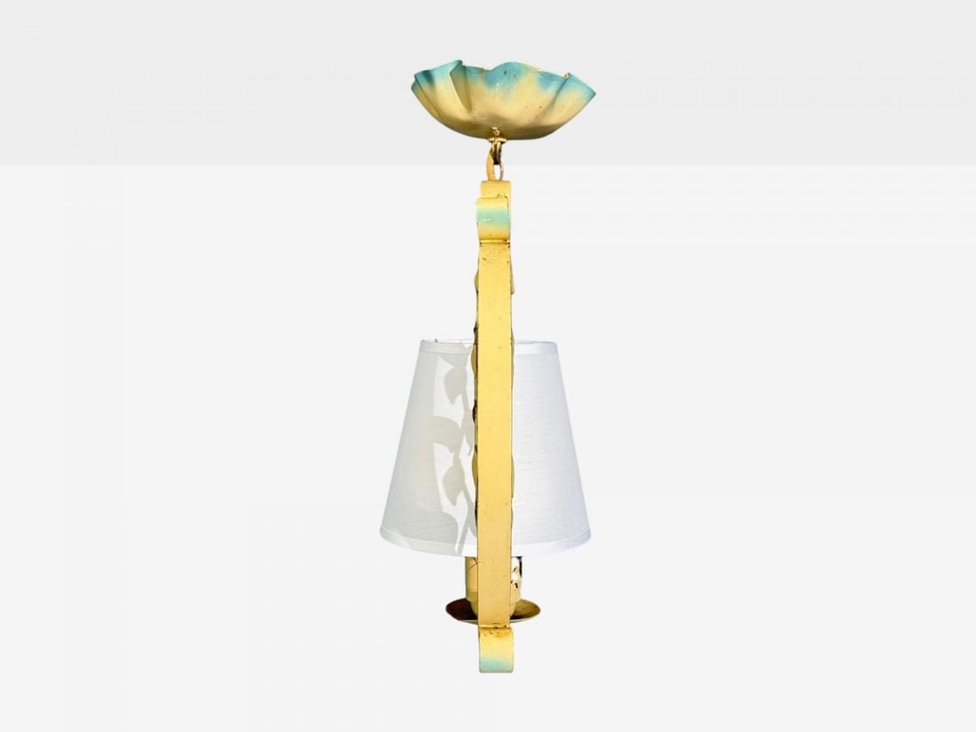 Swedish Modern, Pendant Light, Painted Metal, Sweden, 1950s - 7