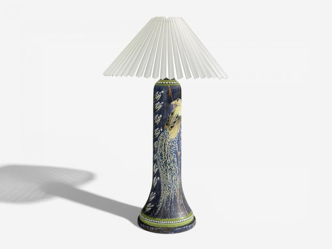 Alingsås Keramik, Large Table Lamp, Stoneware, Sweden, 1960s - 12