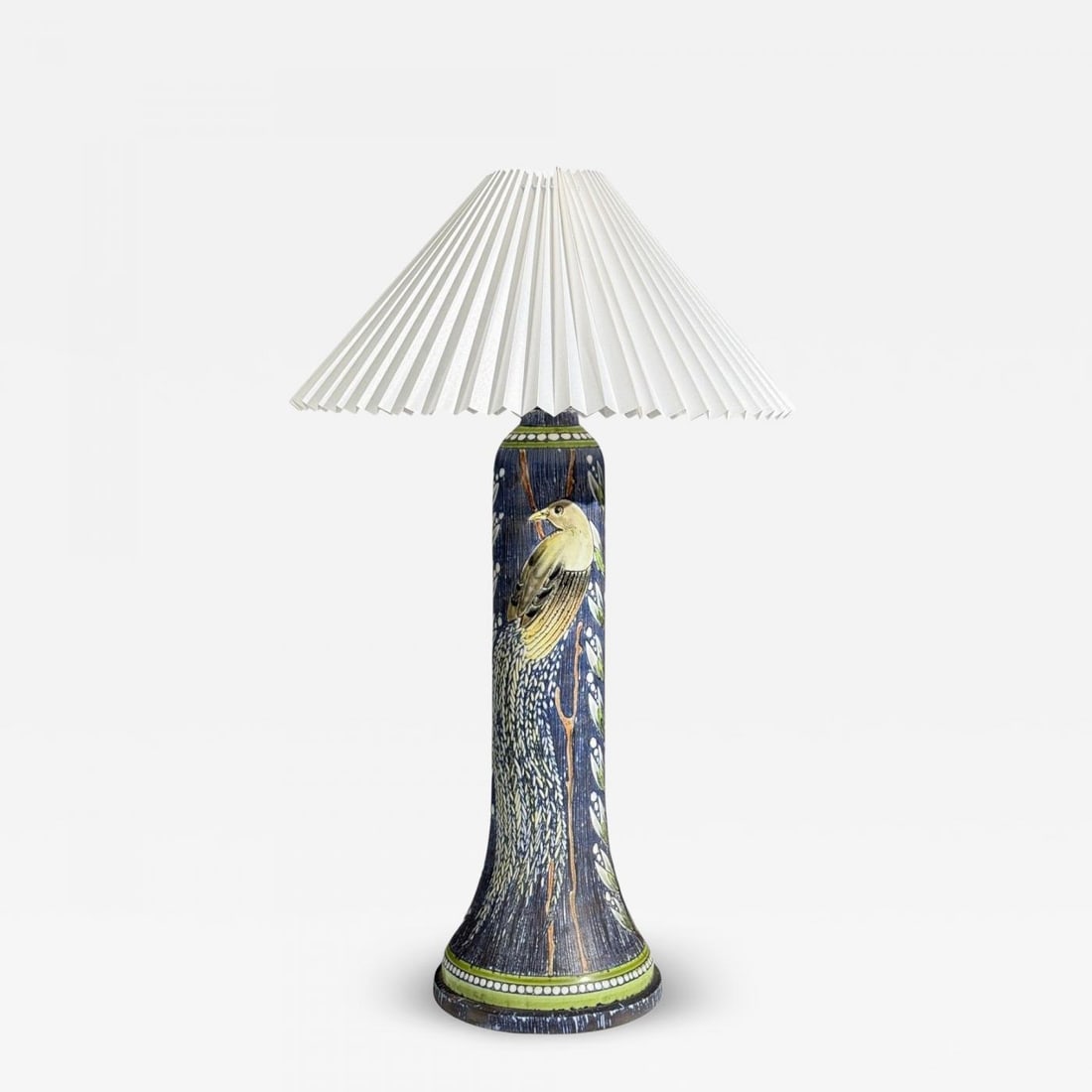 Alingsås Keramik, Large Table Lamp, Stoneware, Sweden, 1960s (1 of 12)