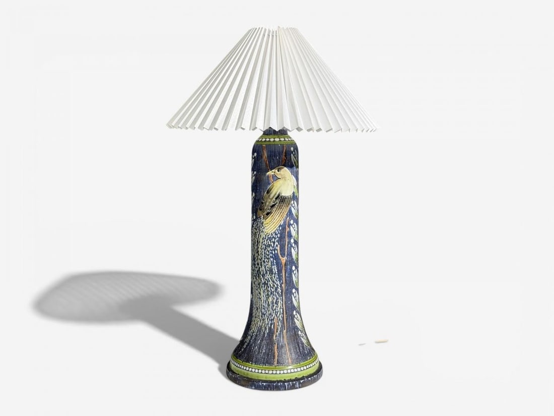 Alingsås Keramik, Large Table Lamp, Stoneware, Sweden, 1960s - 2