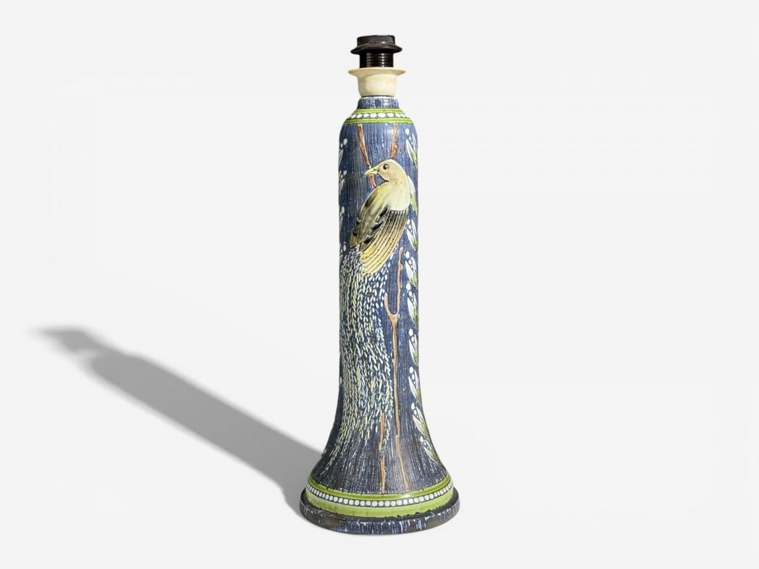 Alingsås Keramik, Large Table Lamp, Stoneware, Sweden, 1960s - 3