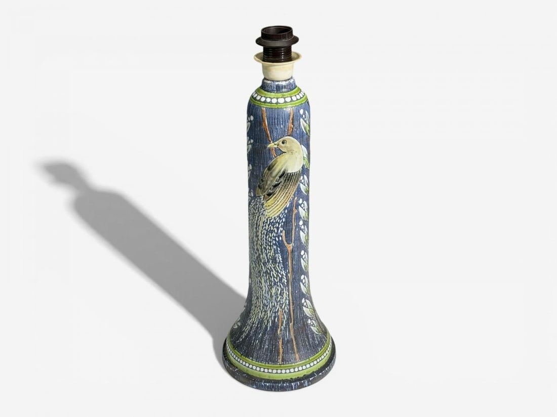 Alingsås Keramik, Large Table Lamp, Stoneware, Sweden, 1960s - 4