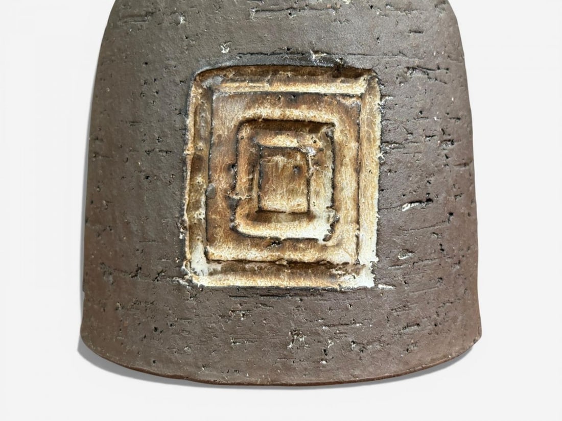 Fridtjof Sejersen, Table Lamp, Brown Ceramic, Denmark, 1960s - 9