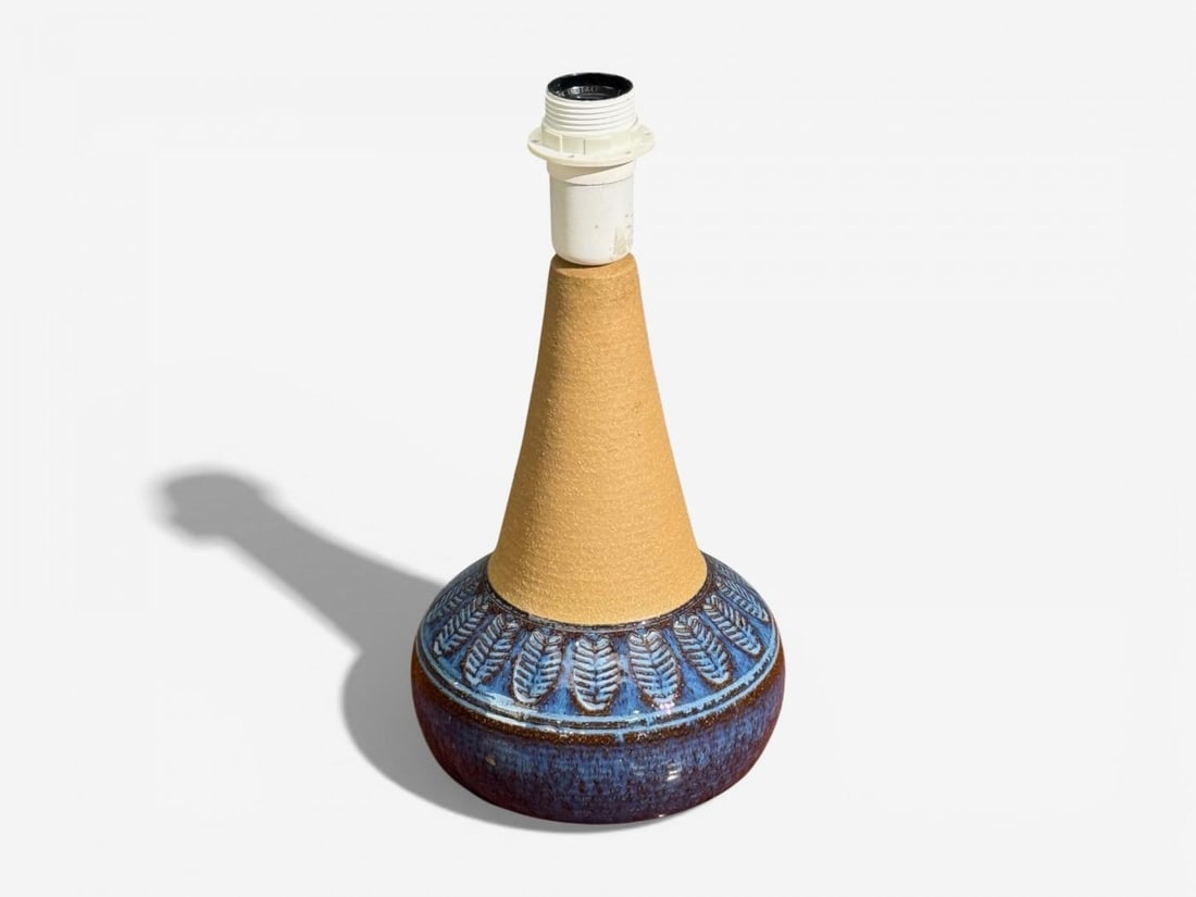 Einar Johansen, Table Lamp, Stoneware, Denmark, 1960s - 4