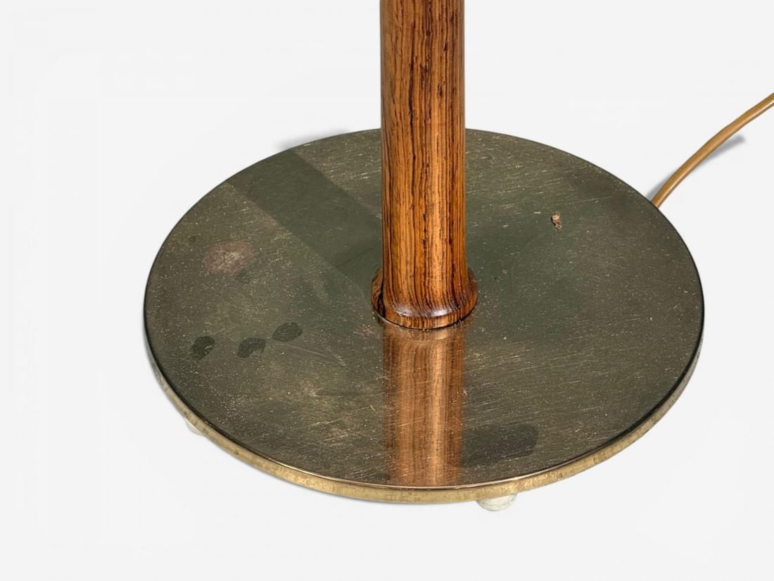 Eje Ahlgren, Bergboms, Floor Lamps, Teak, Polished Brass, Sweden, 1950s - 11