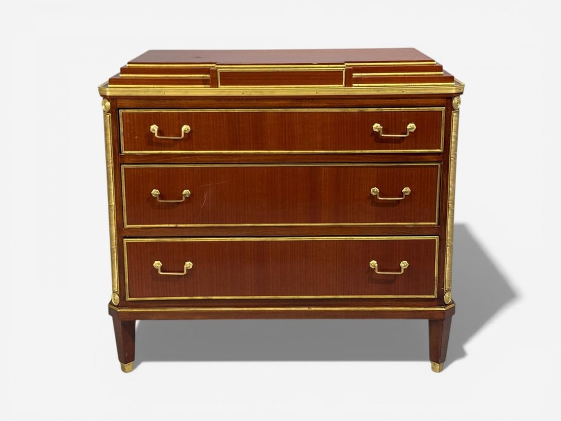 Russian Neoclassical Style, Commodes, Mahogany, Brass, Europe, 1980s - 5