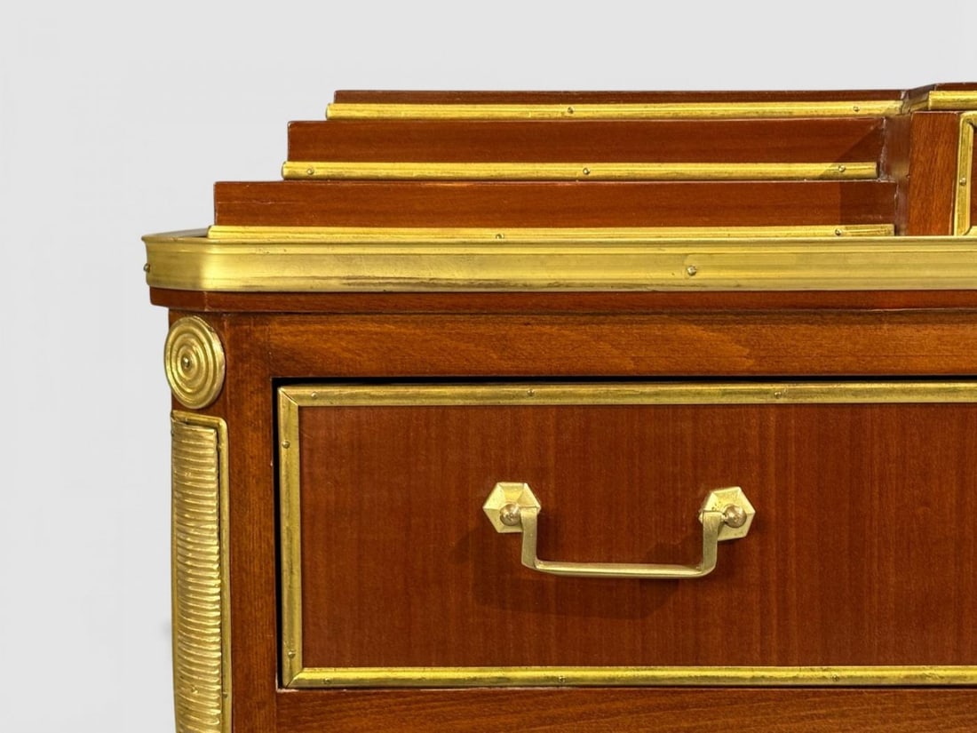 Russian Neoclassical Style, Commodes, Mahogany, Brass, Europe, 1980s - 6