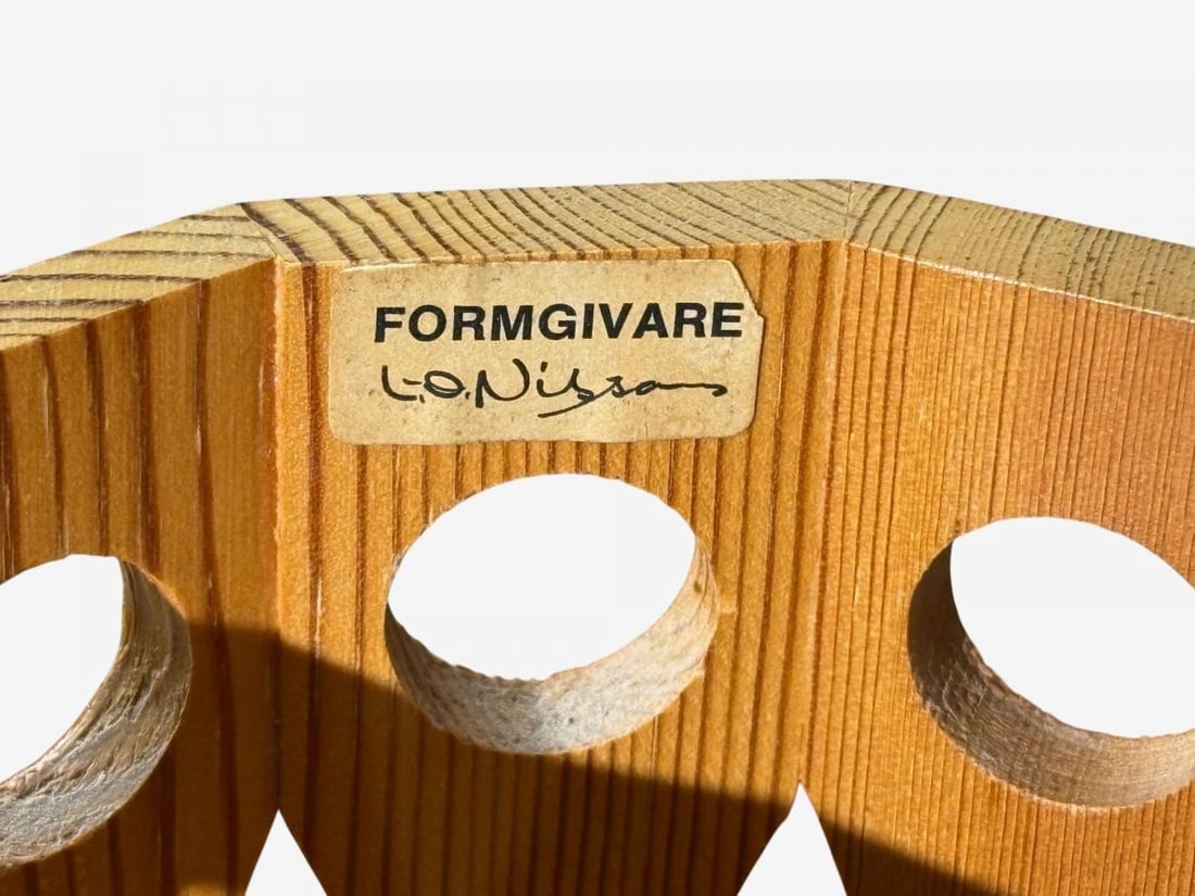 L.O. Nilsson, Swedish Modern, Table Lamp, Pine, Sweden, 1930s - 6