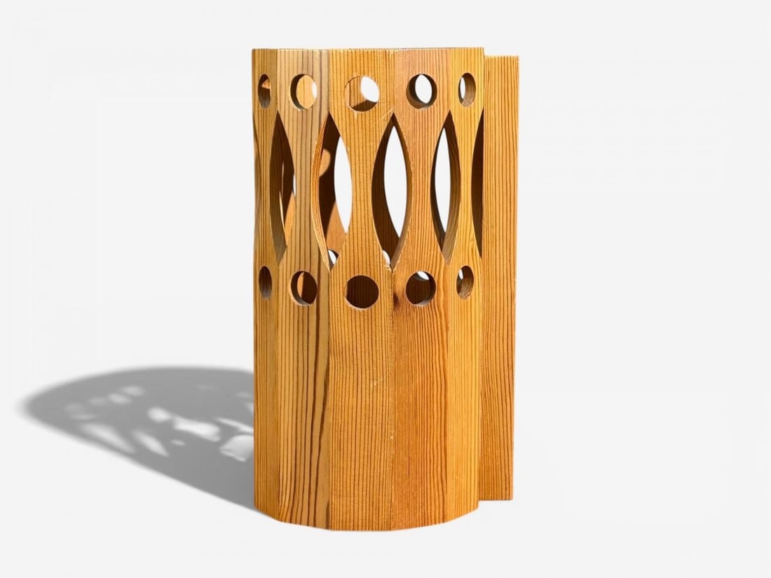 L.O. Nilsson, Swedish Modern, Table Lamp, Pine, Sweden, 1930s - 7