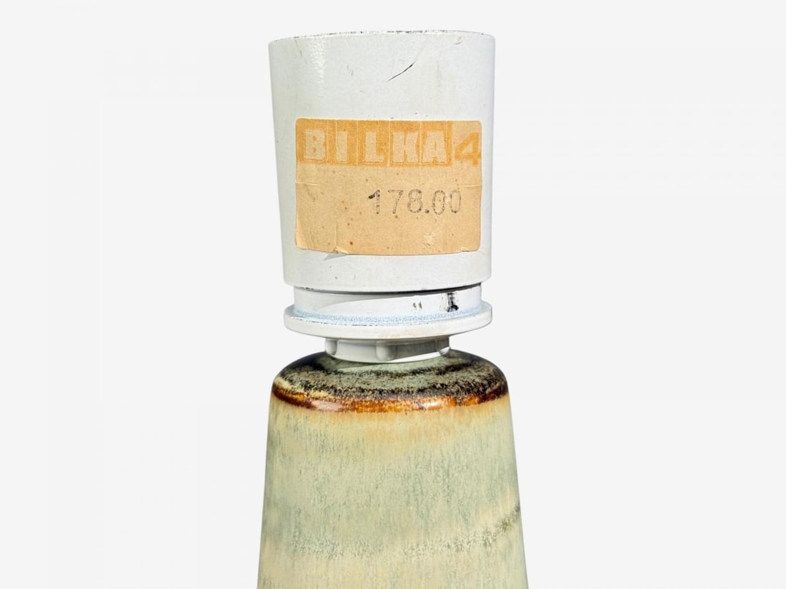 Noomi Backhausen, Table Lamp, Green Ceramic, Denmark, 1960s - 4