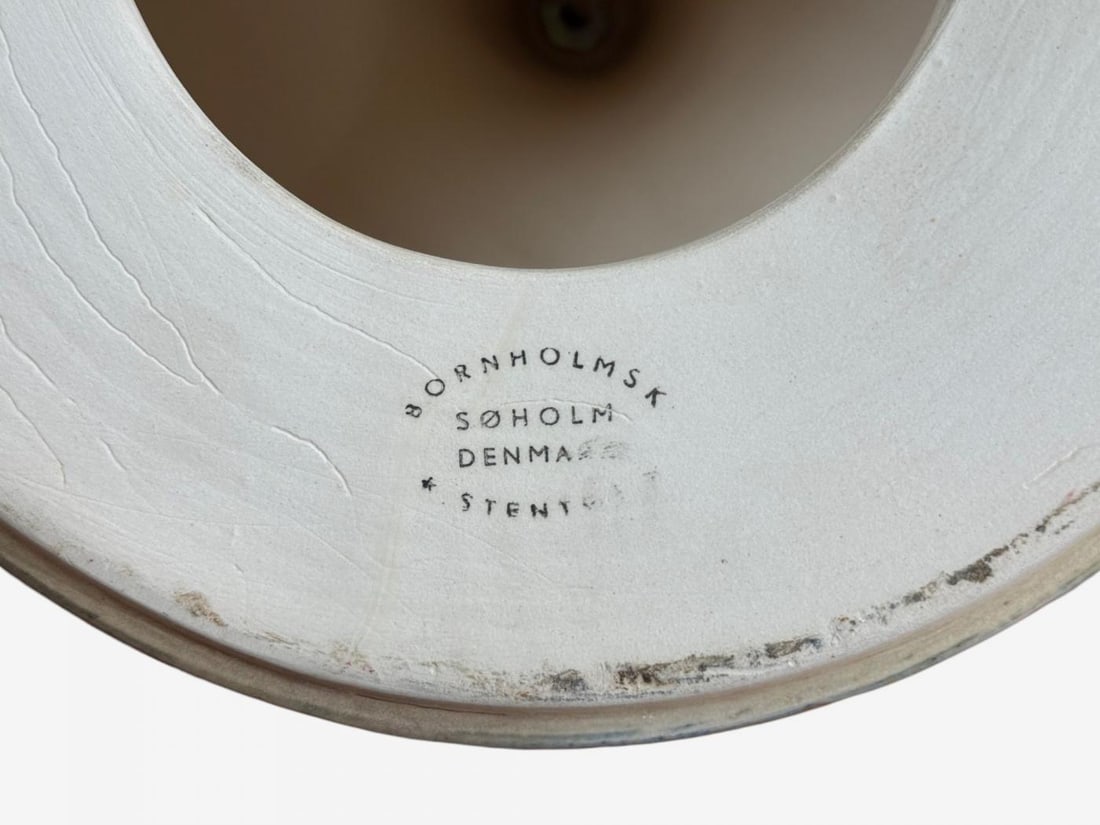 Noomi Backhausen, Table Lamp, Green Ceramic, Denmark, 1960s - 8