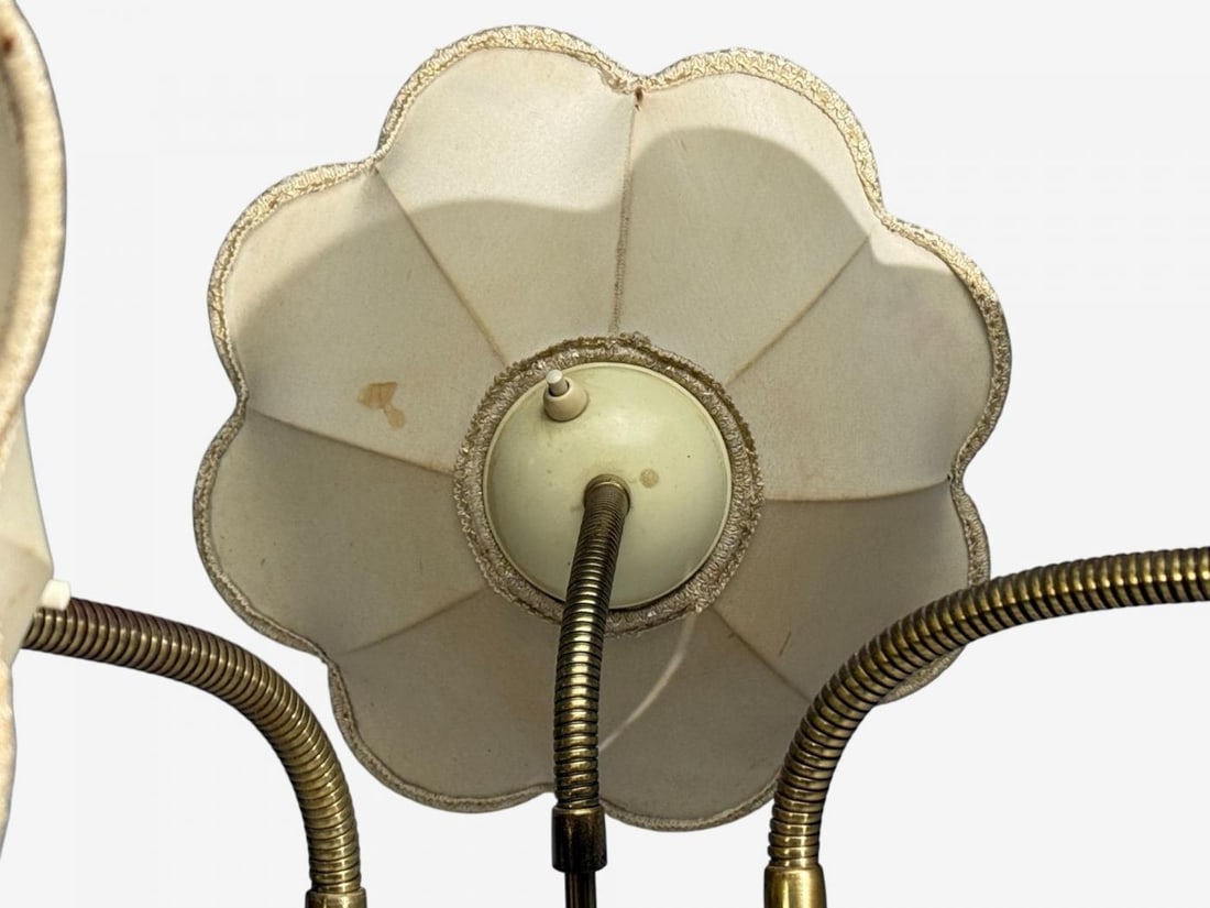 Swedish Modern, Adjustable Floor Lamp, Wood, Metal, Sweden, 1950s - 8