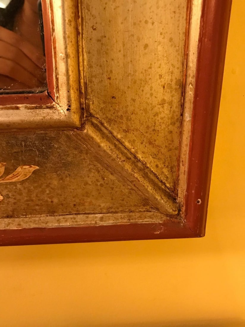 Fine Silver Gilt with Oriental Decoration La Barge Chinoiserie Mirror - 7