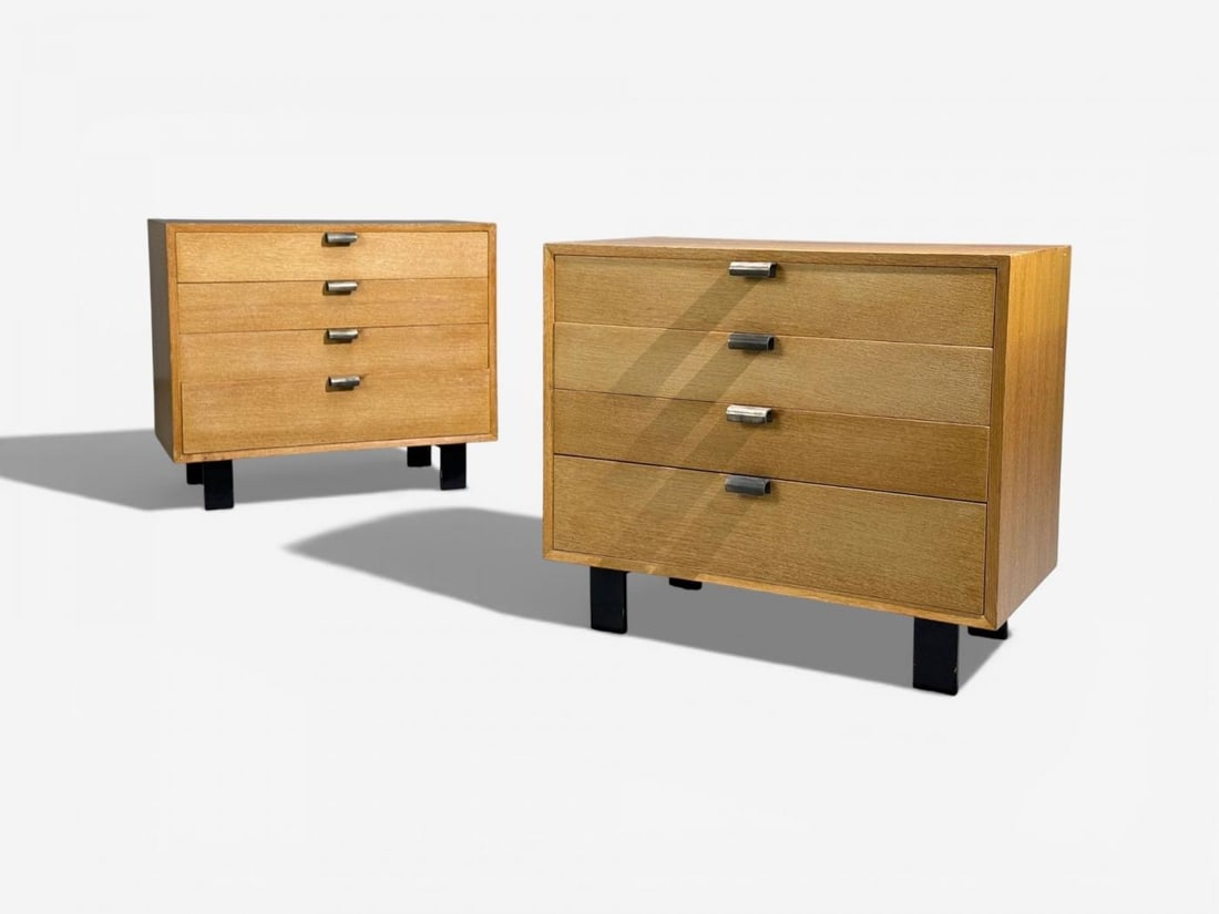 George Nelson, Cabinets, Birch, Stainless Steel, USA c. 1955 - 3