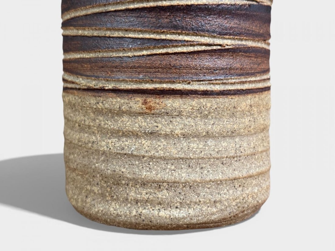 Tue Poulsen, Table Lamp, Beige Ceramic, Denmark, 1950s - 7