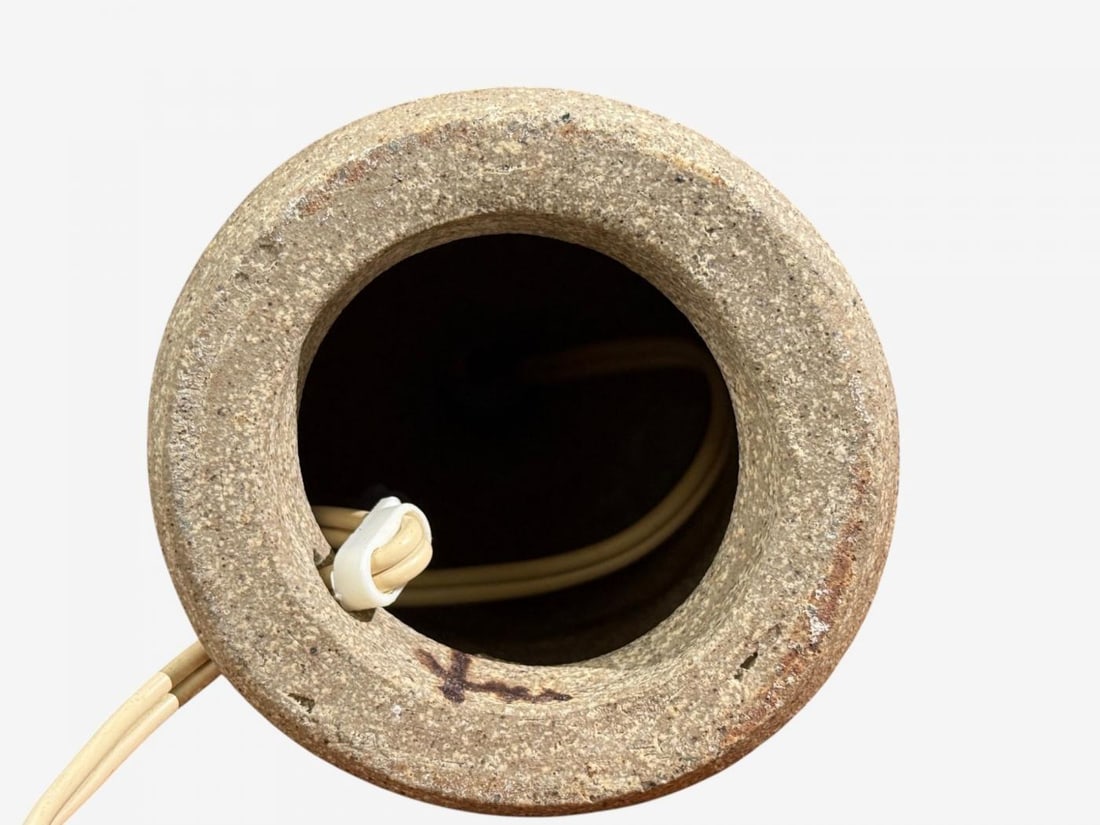 Tue Poulsen, Table Lamp, Beige Ceramic, Denmark, 1950s - 8