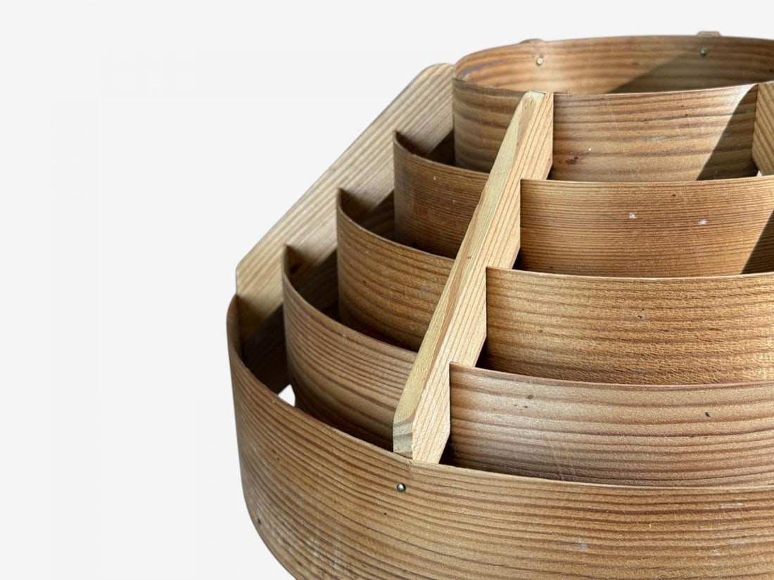 Hans-Agne Jakobsson, Table Lamp, Pine, Sweden, 1970s - 7