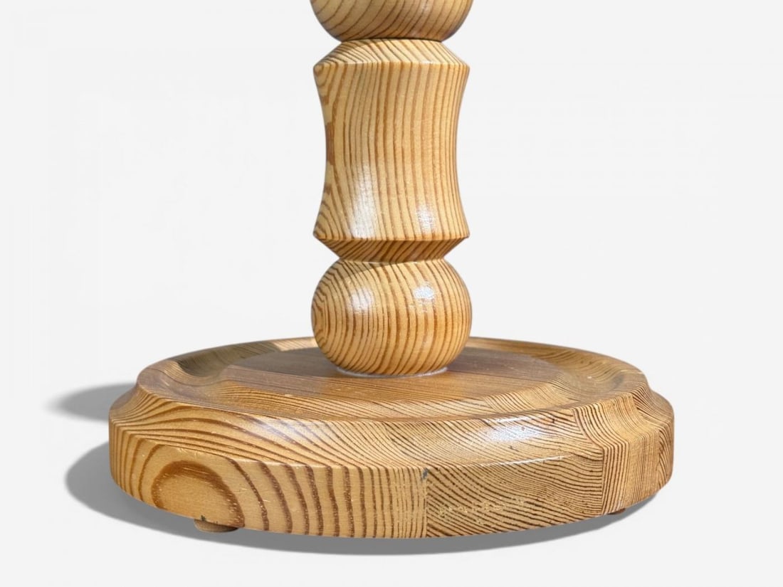 Hans-Agne Jakobsson, Table Lamp, Pine, Sweden, 1970s - 9