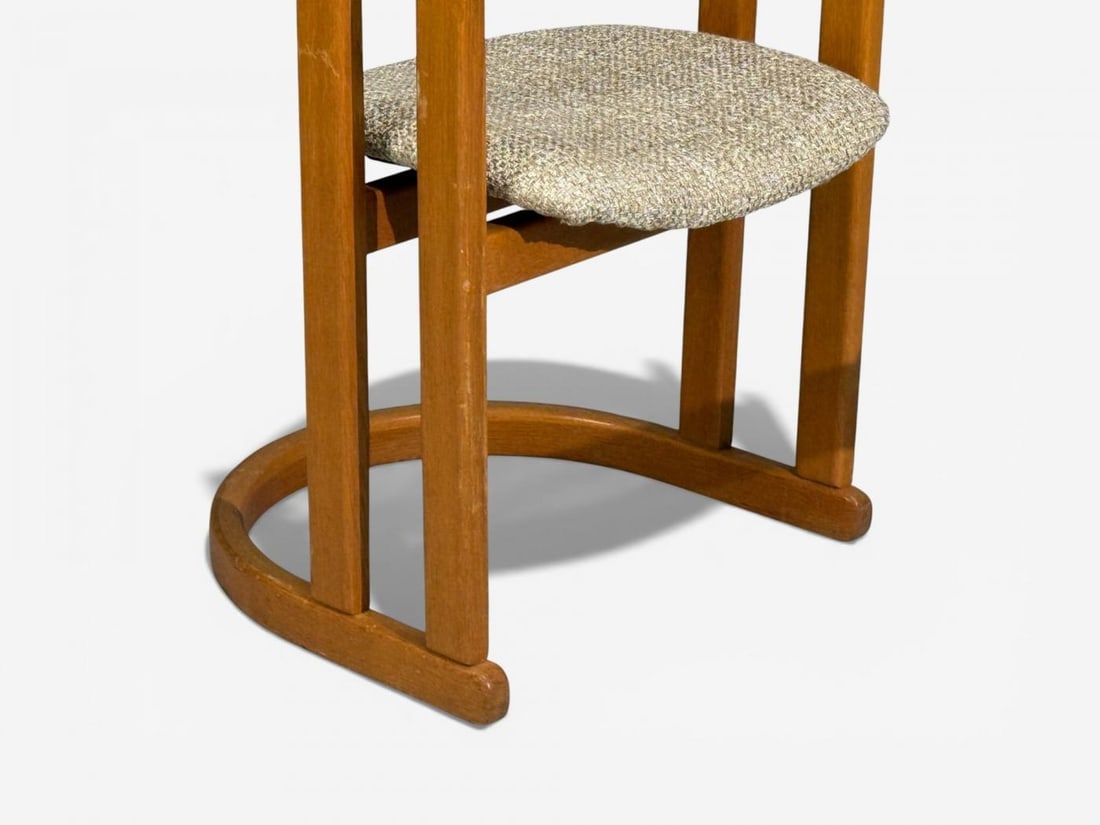 German Modern, Occasional Chairs, Tweed, Beech, Germany, 1960s - 7