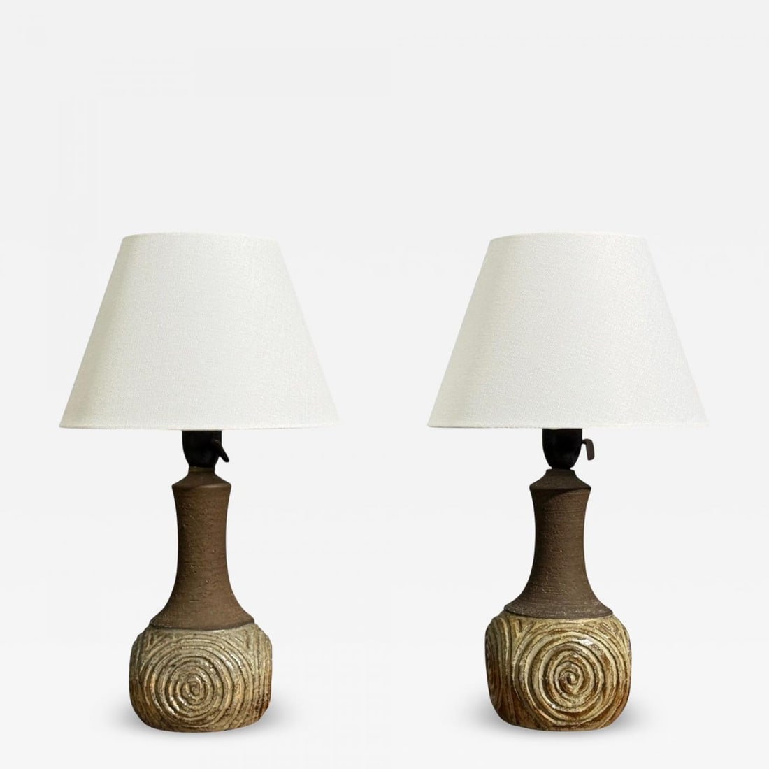 Chris Haslev, Table Lamps, Stoneware, Denmark, 1960s (1 of 9)