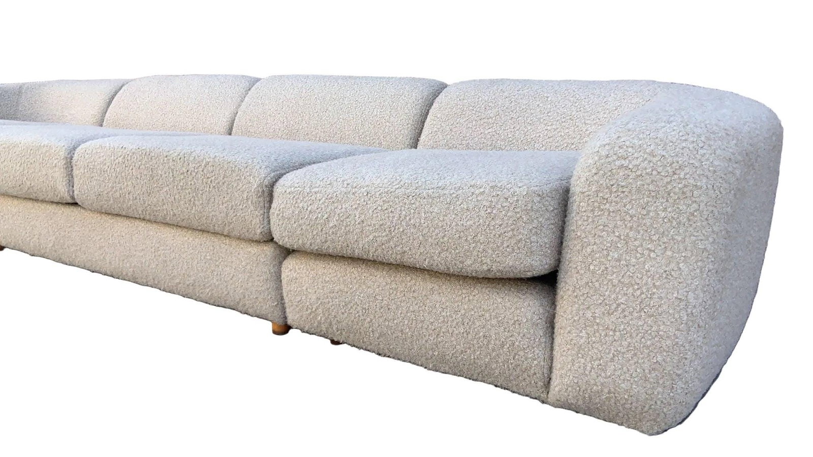 MCM Sofa with Pullout Bed Newly Reupholstered by Karpen - 3