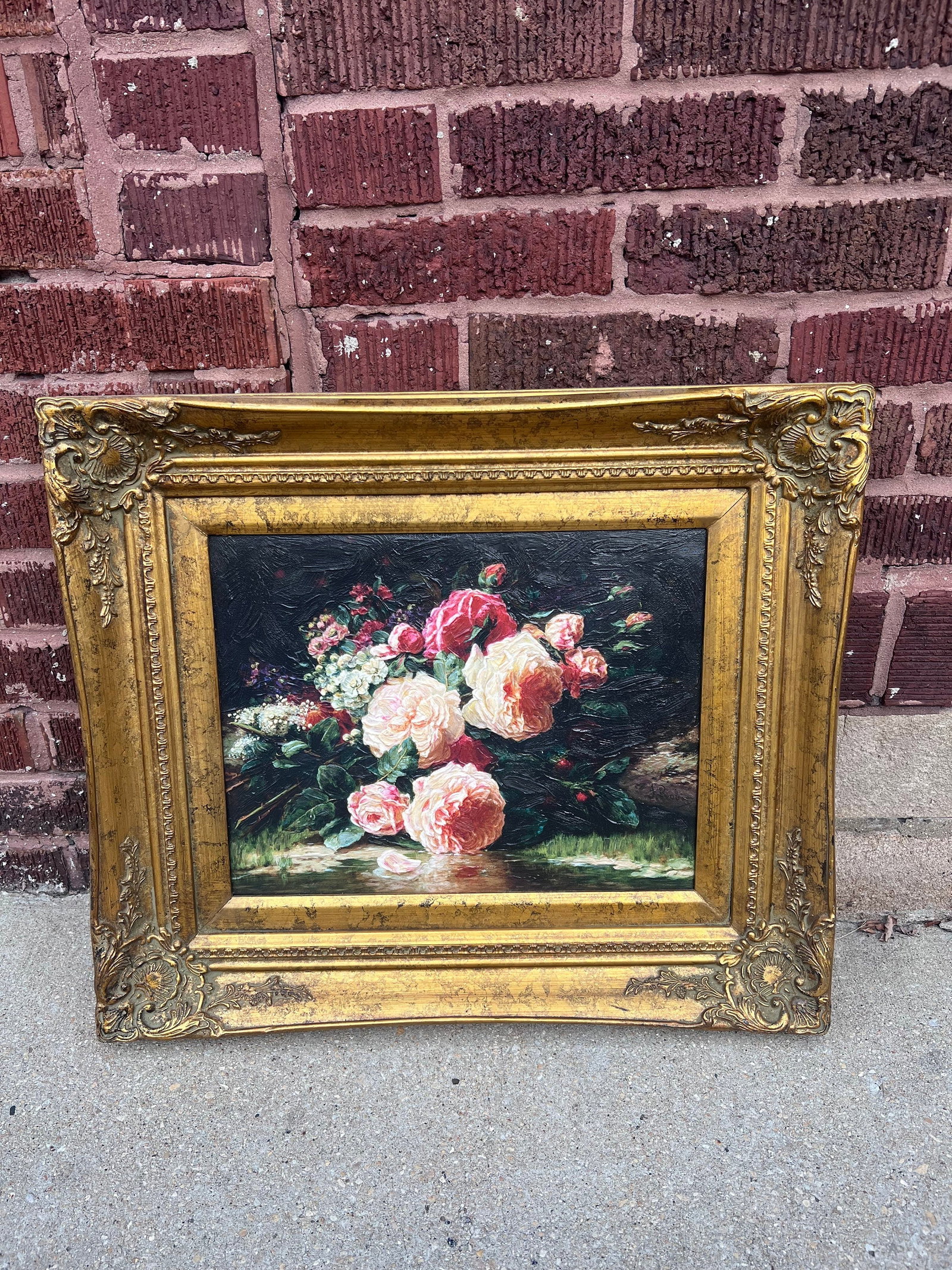 Antique Jean Baptiste Robie June Days Painting Edition #53/4950 (1 of 4)
