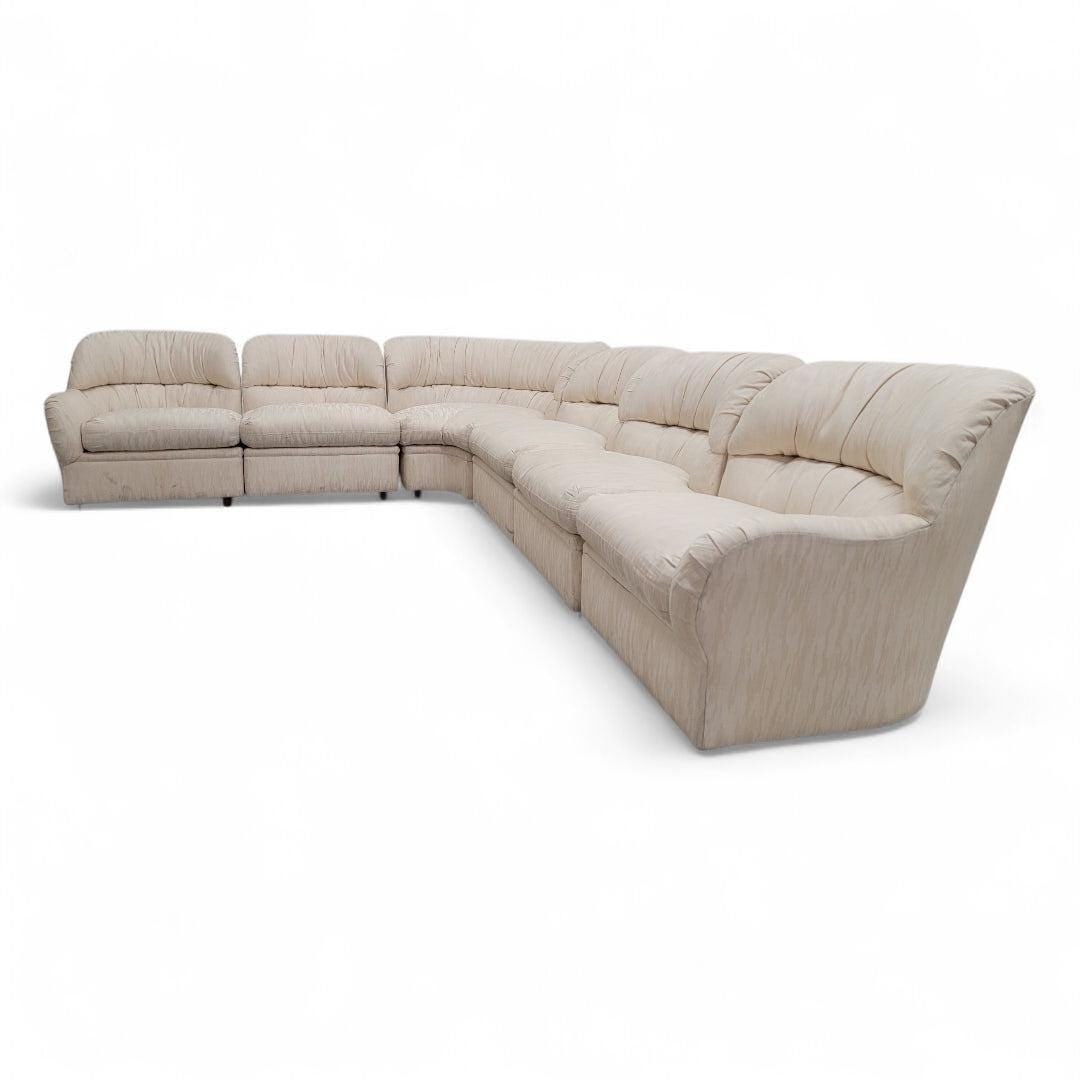 Postmodern 6 Piece Modular Section Sofa by Drexel - 2