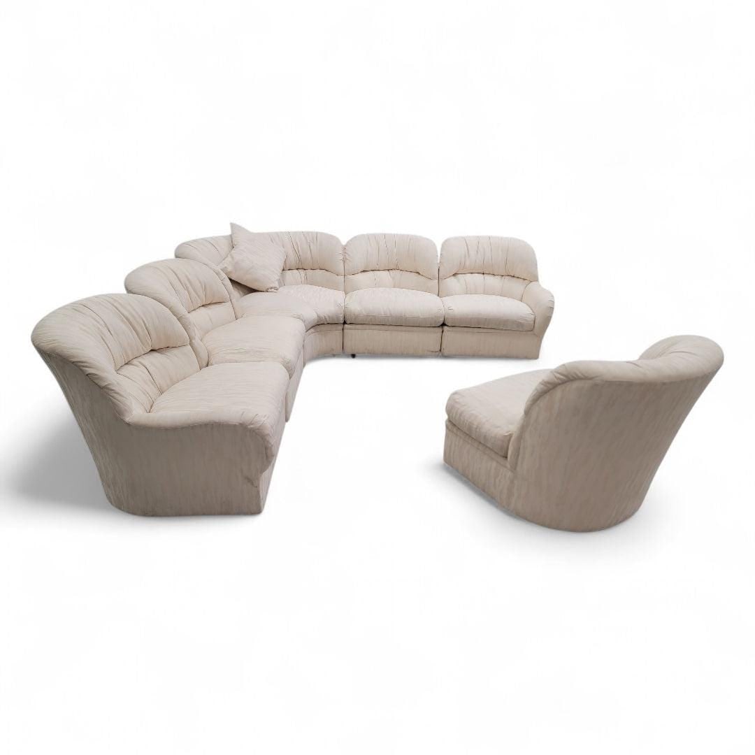 Postmodern 6 Piece Modular Section Sofa by Drexel - 3