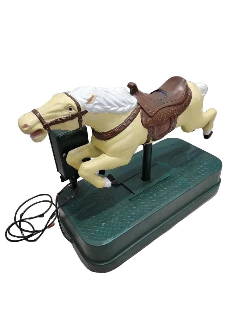 Vintage Coin Operated Carousel Horse Ride - 3
