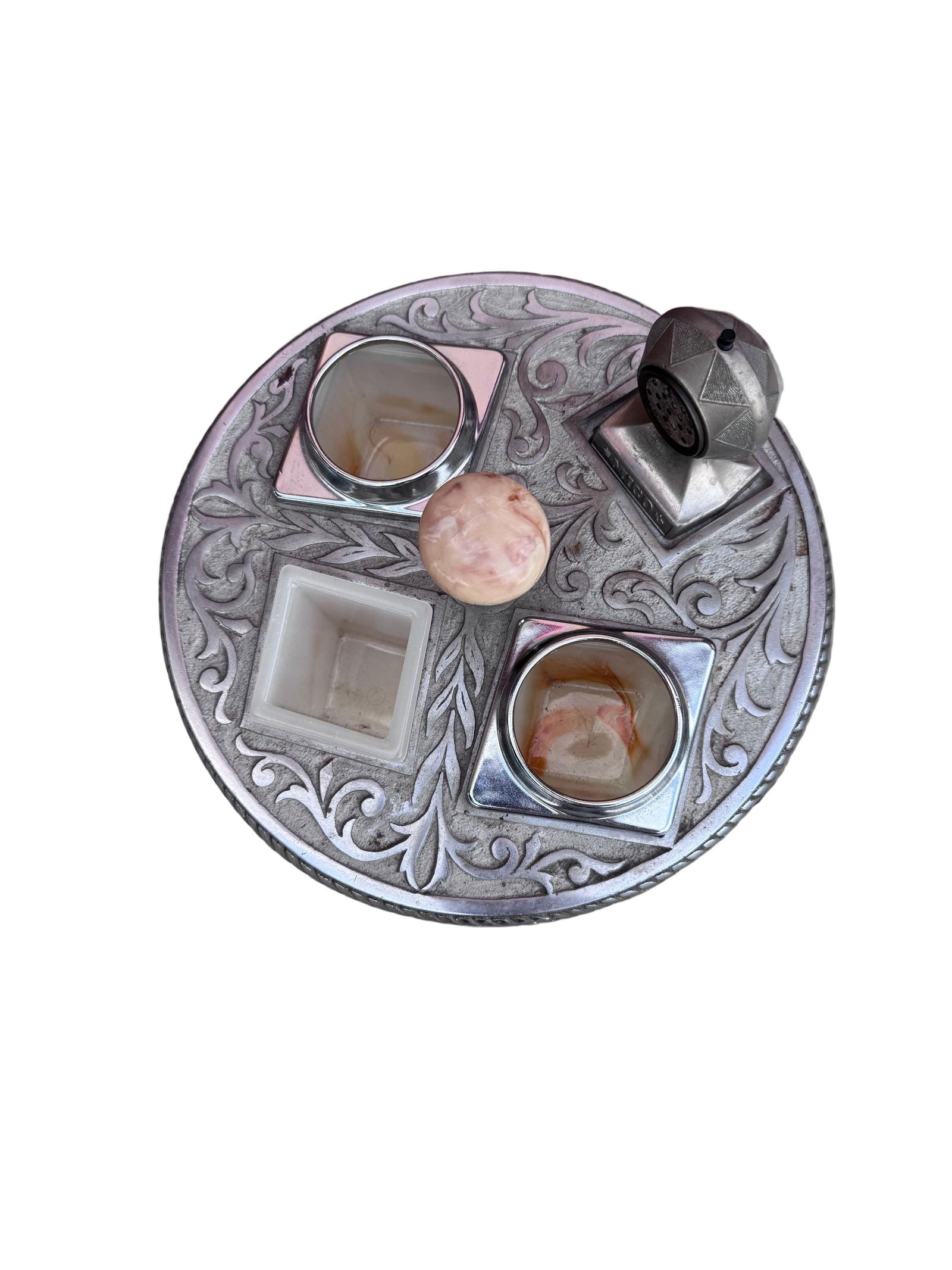 Vintage Art Deco Floor Smoking Stand Ashtray - 2