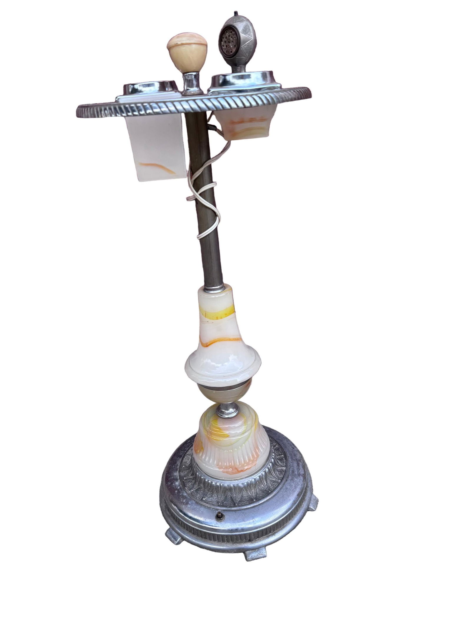 Vintage Art Deco Floor Smoking Stand Ashtray - 3