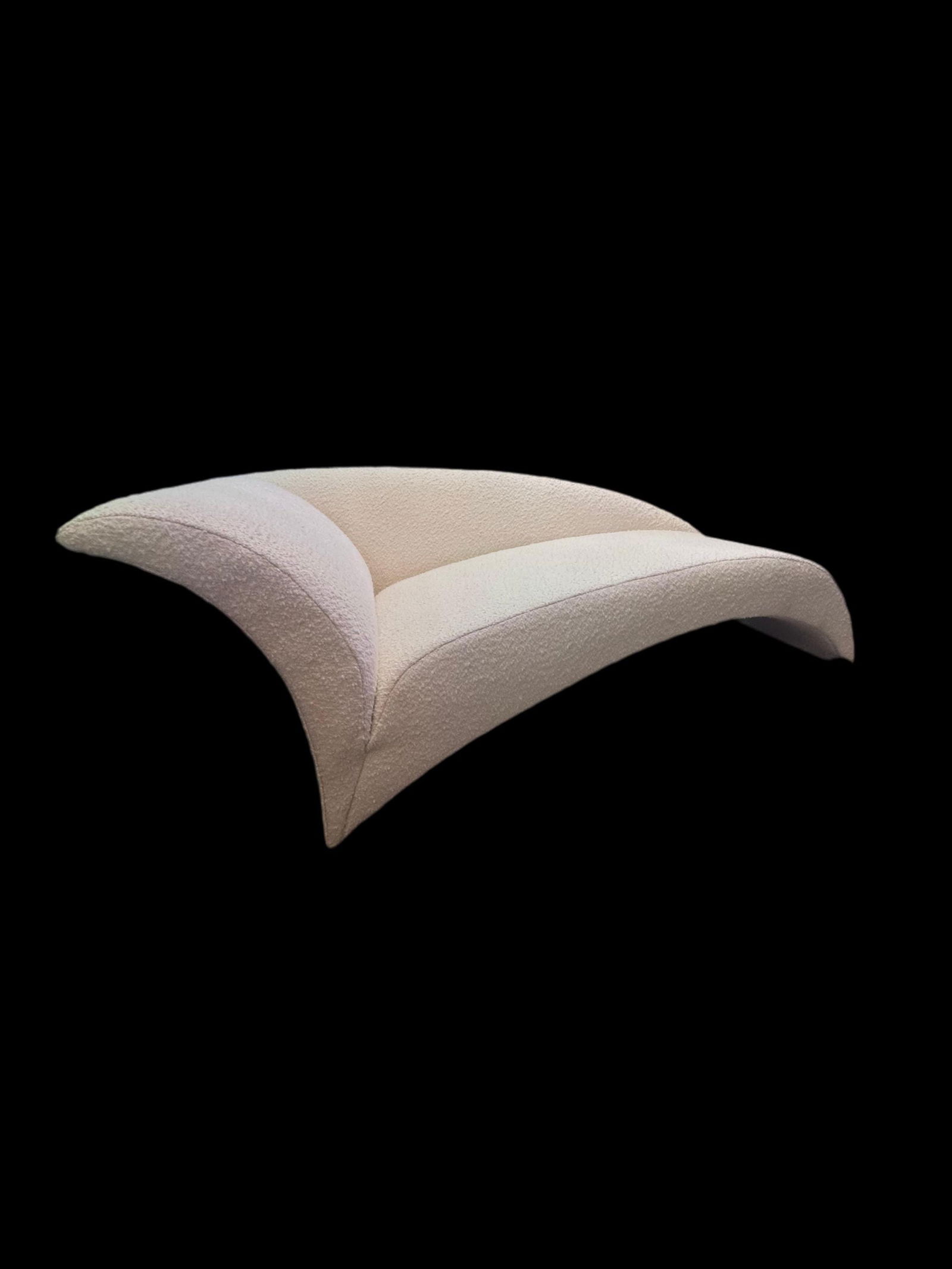 Postmodern Vladimir Kagan Marilyn Chaise Lounge Newly Reupholstered - 4