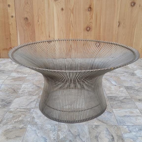 MCM Wire Base Coffee Table by Knoll - 2