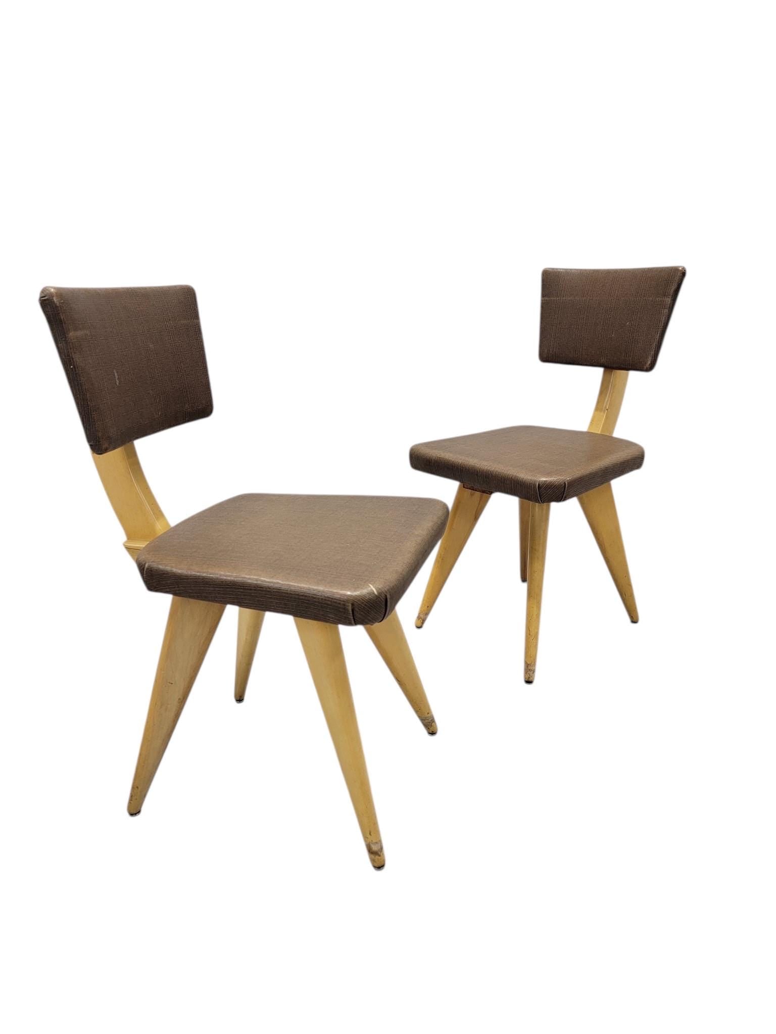 MCM Italian Style Sculptural Dining Chairs – 8 - 4