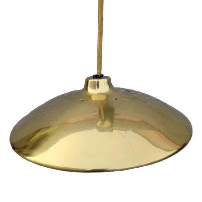 MCM Space Age Pull Down Ceiling Pendant Light - 3