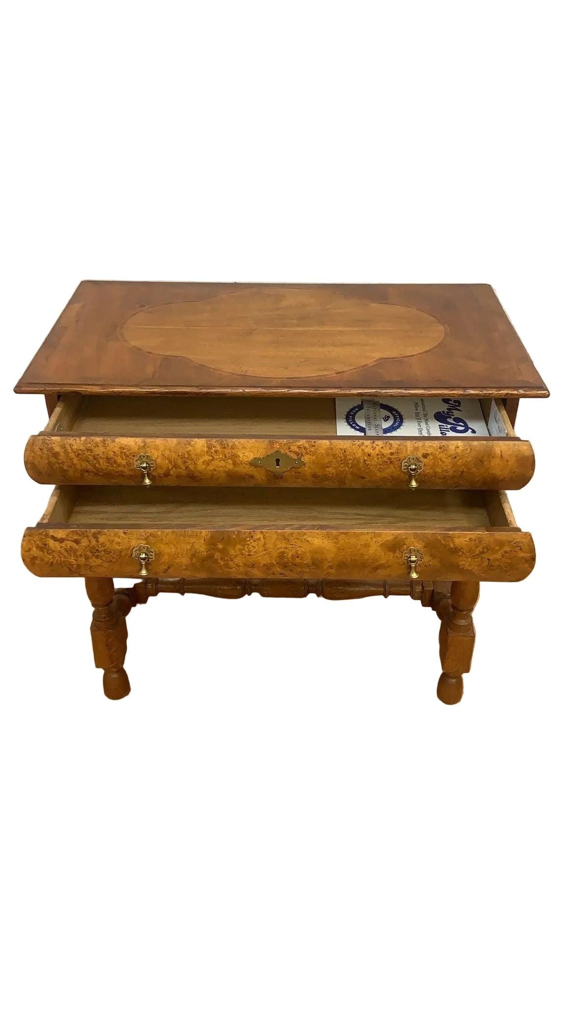 Vintage Biedermeier Style Side Table by Baker Furniture - 2