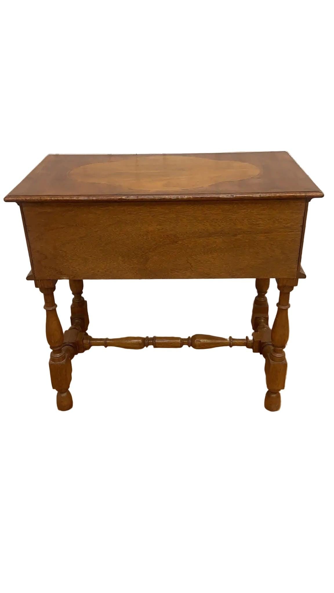 Vintage Biedermeier Style Side Table by Baker Furniture - 4